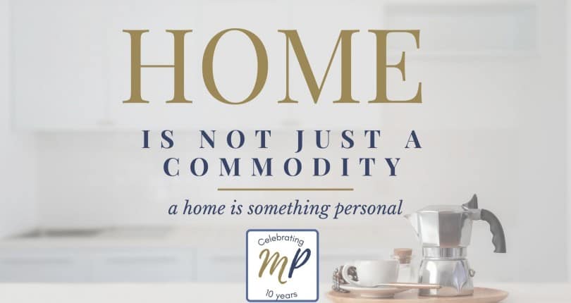Home is not just a commodity