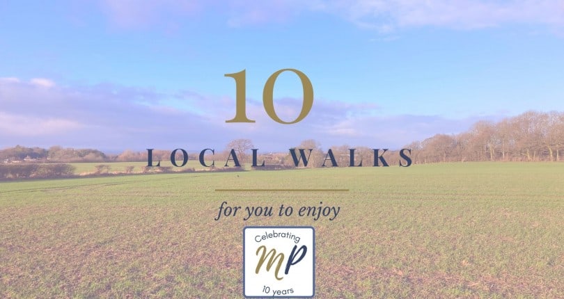 Walks 1-5 in our series of 10 local places to walk